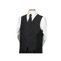 Men's Black Uniform Wear Vest (2XL)